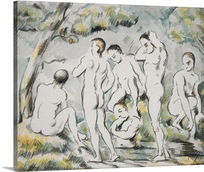 Les Baigneurs, Petite Planche, 1896-97