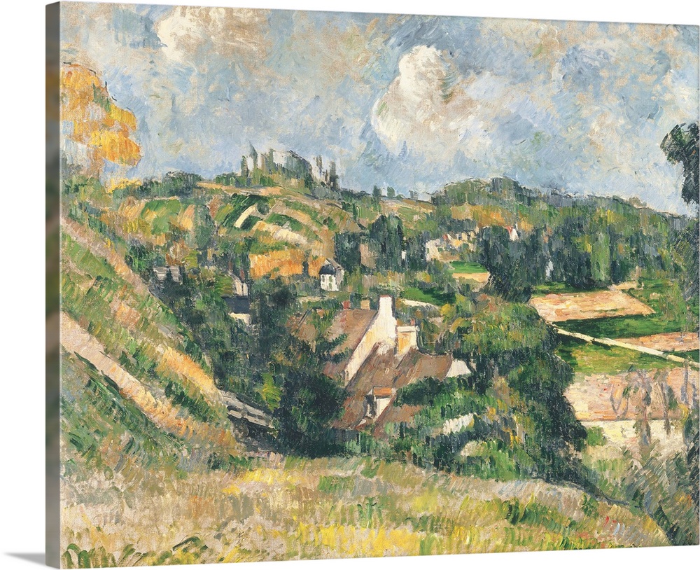 Les Coteaux du Chou, Pontoise, 1882 (oil on canvas)