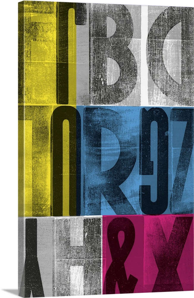 Originally woodtype printing on paper.