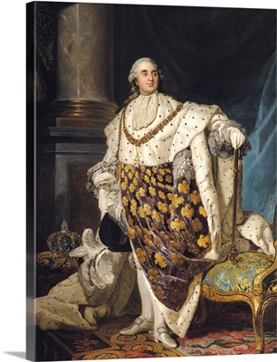 Louis XVI (1754-93) in Coronation Robes, after 1774