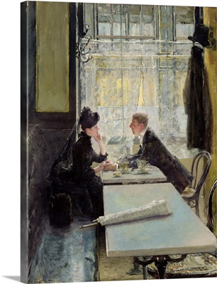 Lovers in a Cafe
