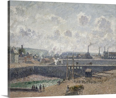 Low Tide at Duquesne Docks, Dieppe, 1902