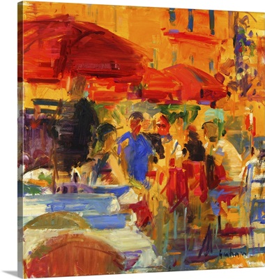 Lunch On The Terrace, Villefranche Sur Mer