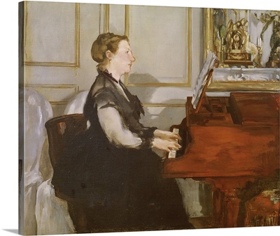 Madame Manet At The Piano, 1868