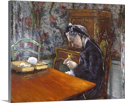 Mademoiselle Boissiere Knitting, 1877