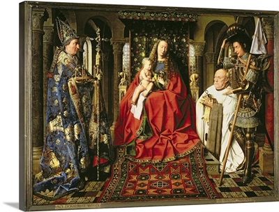 Madonna and Child with Canon Joris van der Paele, 1436