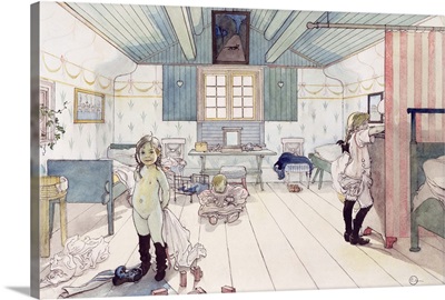 Mamma's and the Small Girl's Room, from 'A Home' series, c.1895
