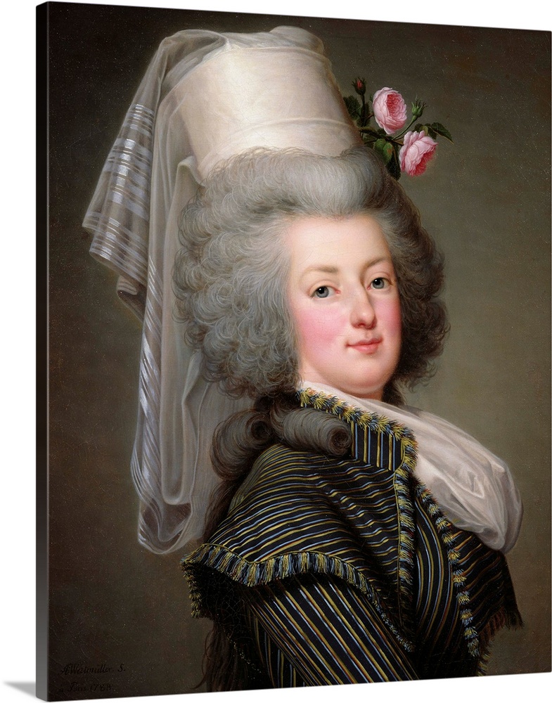 XIR153742 Marie-Antoinette (1755-93) of Habsbourg-Lorraine, Archduchess of Austria, Queen of France and Navarre, 1788 (oil...