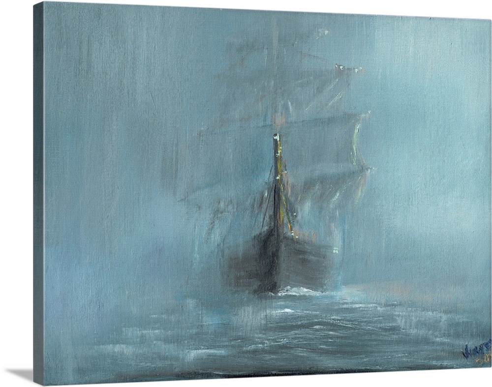 Mary Celeste, 2016, oil on canvas.