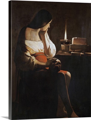 Mary Magdalene with a night light, 1630-35