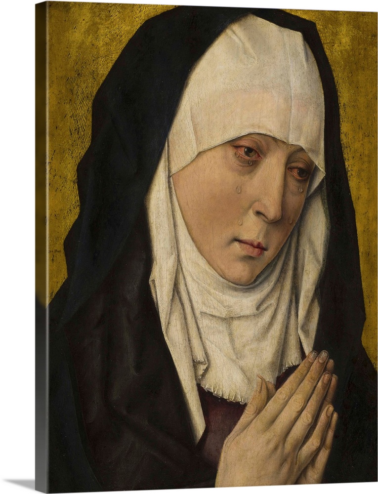 Mater Dolorosa, Sorrowing Virgin, 1480-1500, oil on panel.