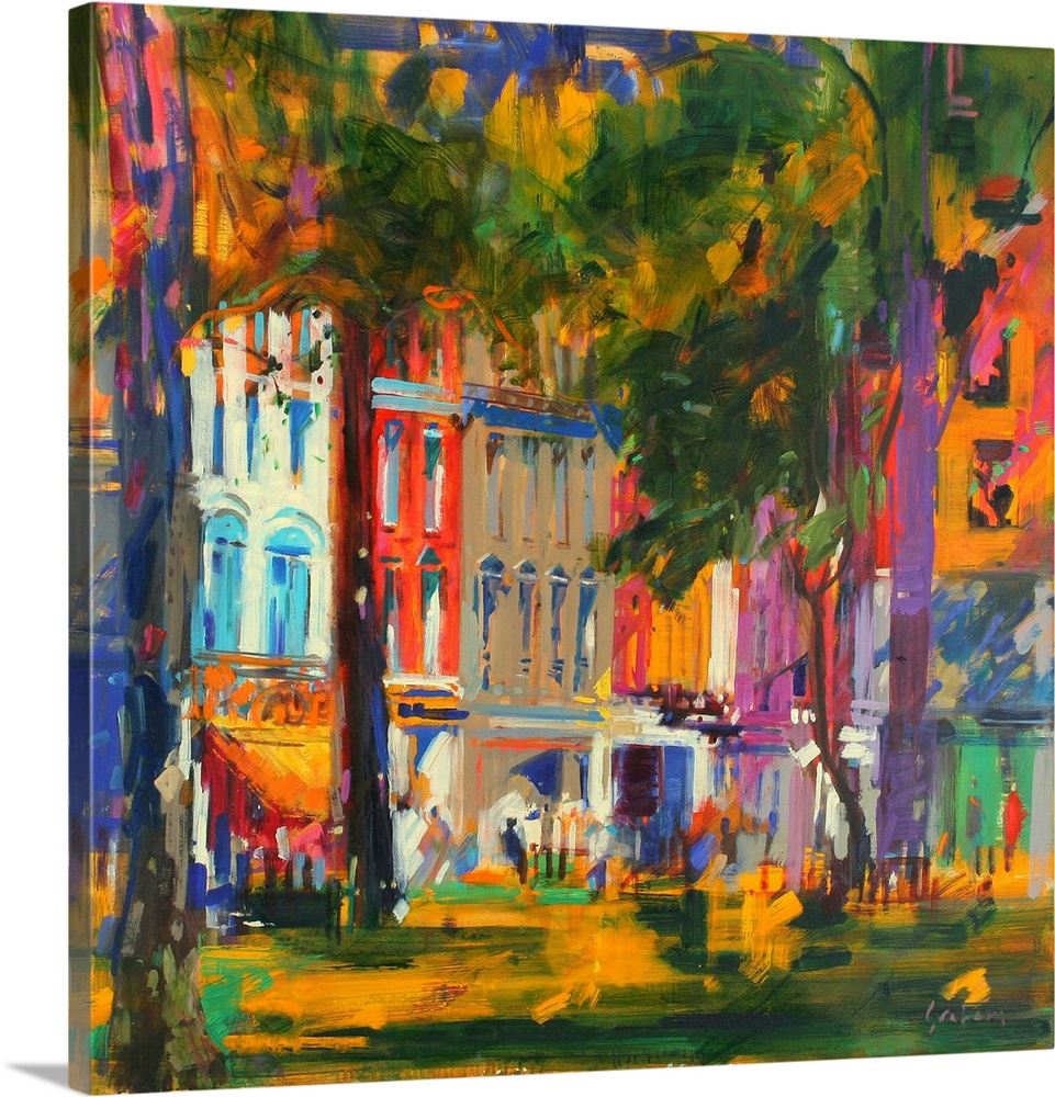 Mayfair (originally oil on canvas) by Graham, Peter