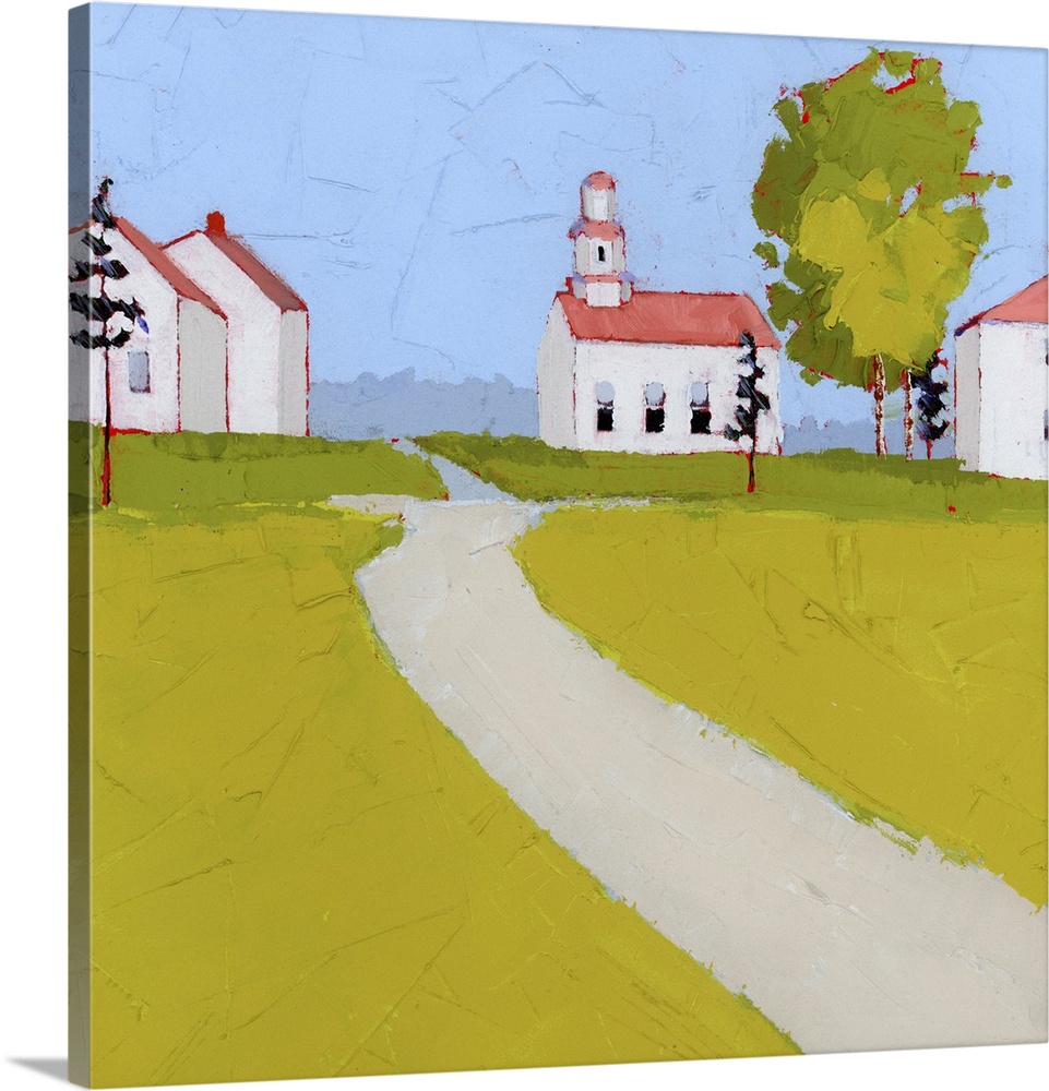 Meeting place, 2025. (Originally acrylic on a wooden panel.)