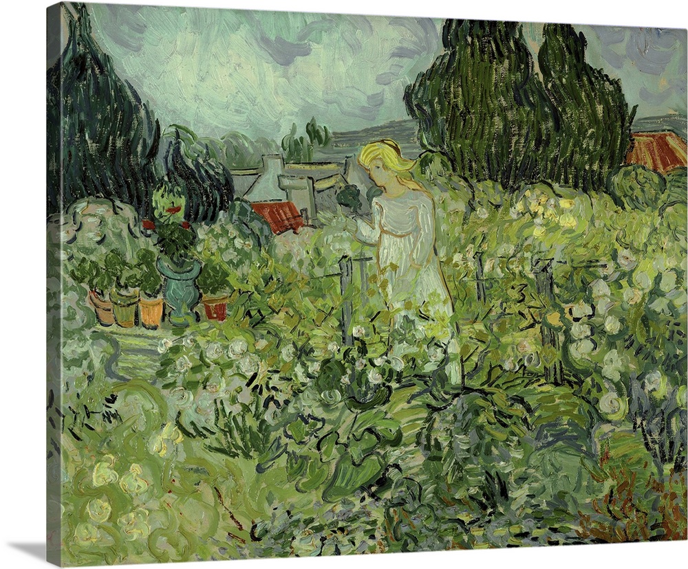 Mlle. Gachet Dans Son Jardin A Auvers-Sur-Oise