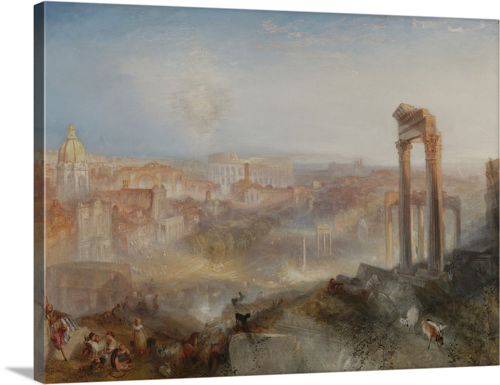Modern Rome, Campo Vaccino, 1839