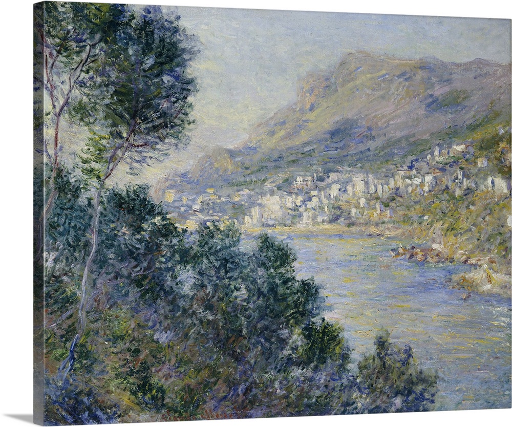 Monte Carlo, Vue De Cap Martin, 1884