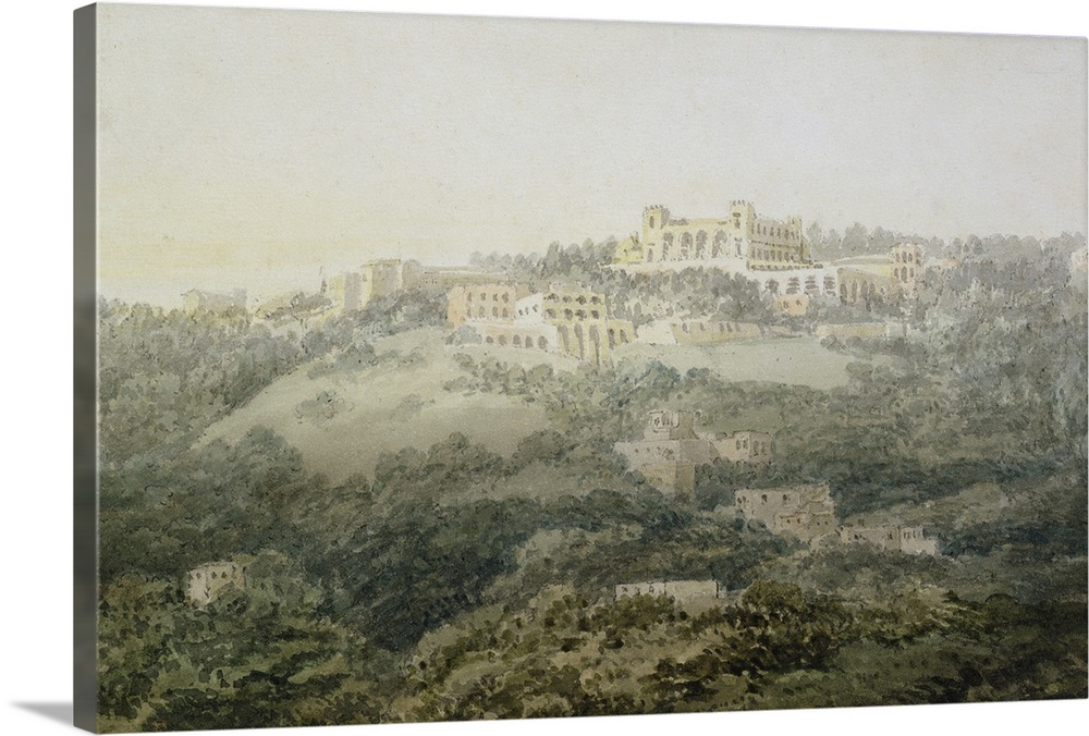 AGN271116 Credit: Monte Cassino (w/c on paper) by Joseph Mallord William Turner (1775-1851)Private Collection/ Photo A Agn...