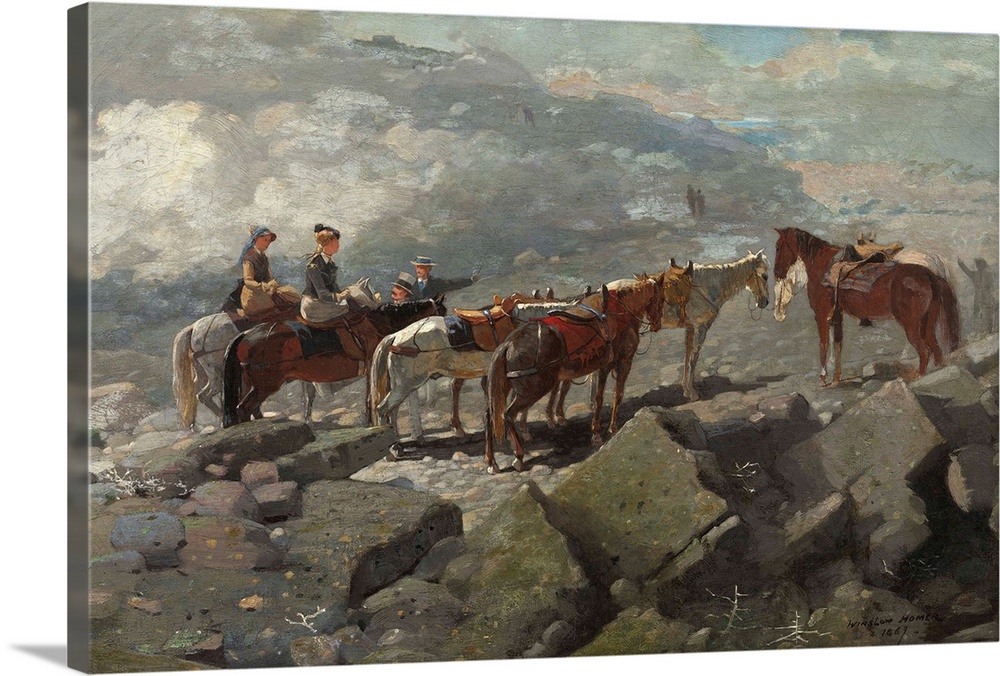 Mount Washington, 1869, oil on canvas.