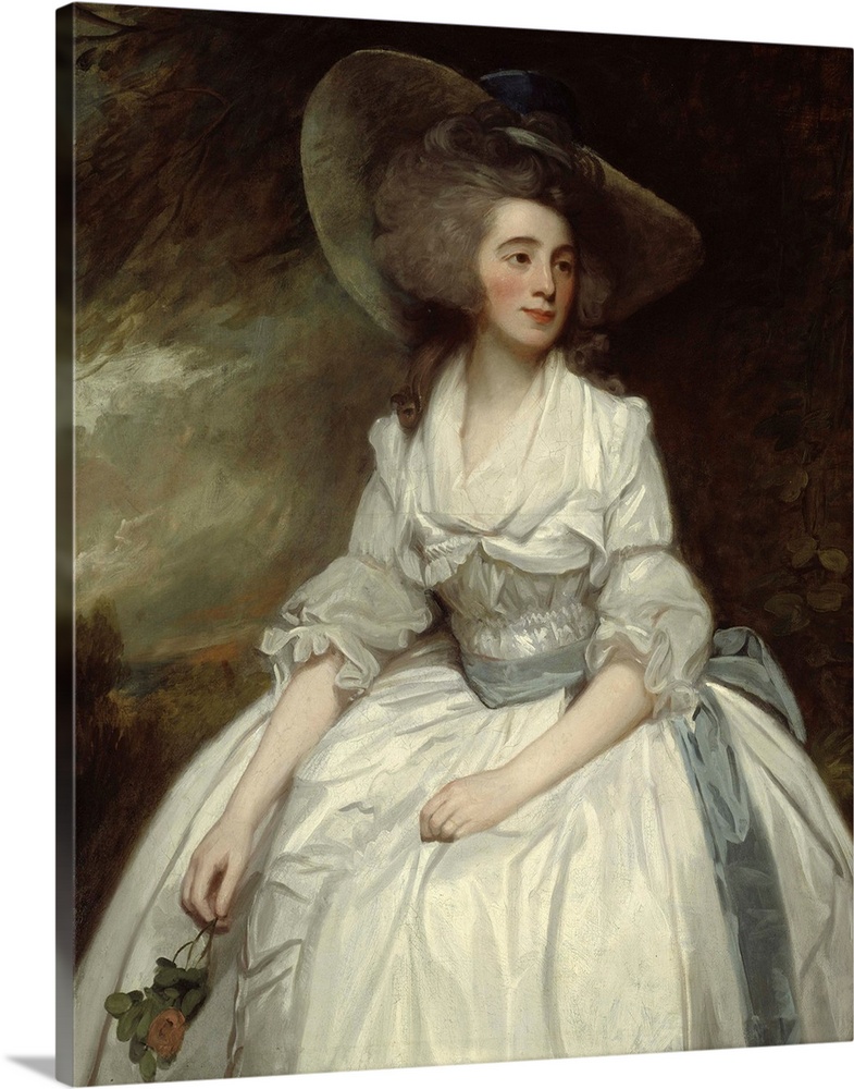 Mrs. Francis Russell, 1785-87, oil on canvas.