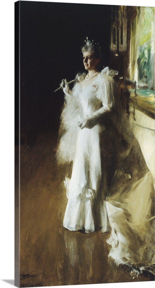 Mrs. Potter Palmer, 1893, oil on canvas.