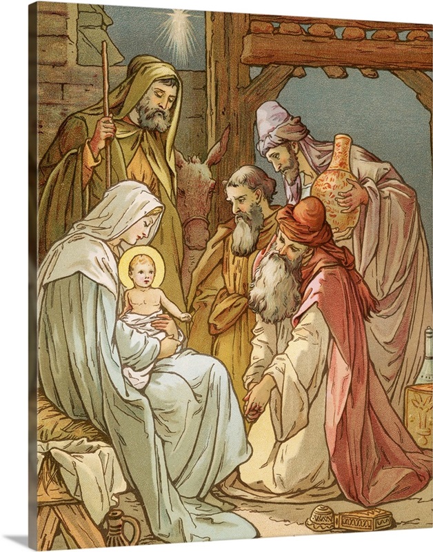 Nativity Great Big Canvas