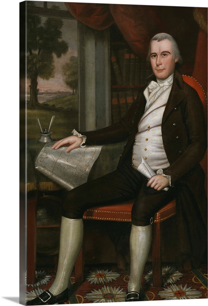 Noah Smith, 1798, oil on canvas.