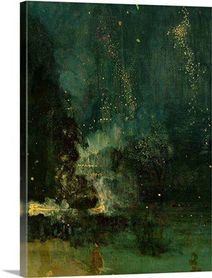 Nocturne in Black and Gold, the Falling Rocket, c.1875