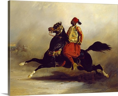 Nubian Horseman at the Gallop