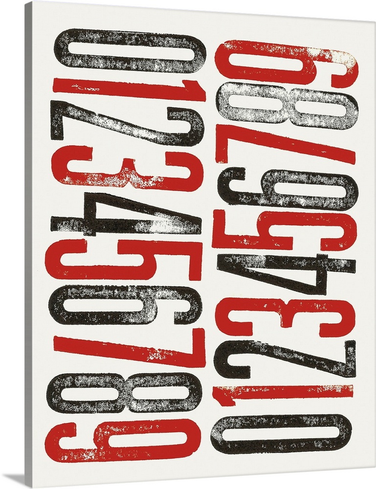 Originally woodtype printing on paper.