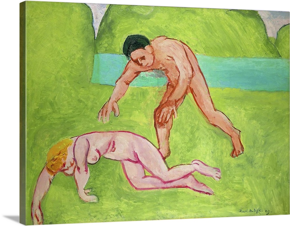 Nymph And Satyr, 1908