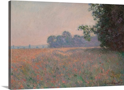 Oat Field With Poppies, 1890