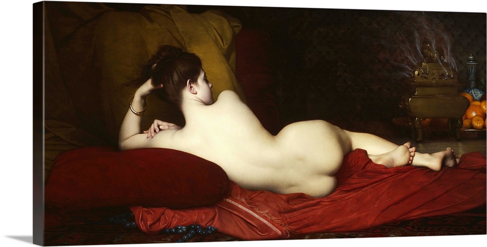 Odalisque, 1874, oil on canvas.