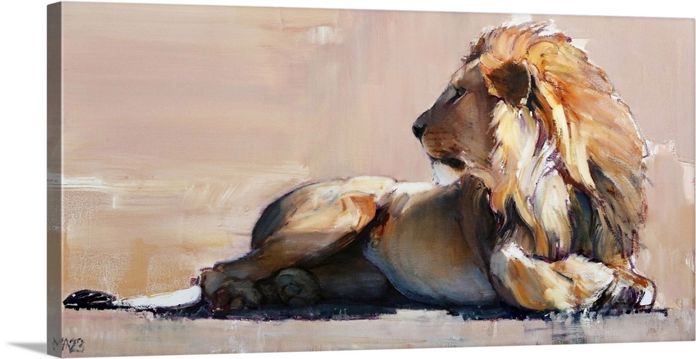 Ol pejeta, 2023. (Originally oil on canvas.)