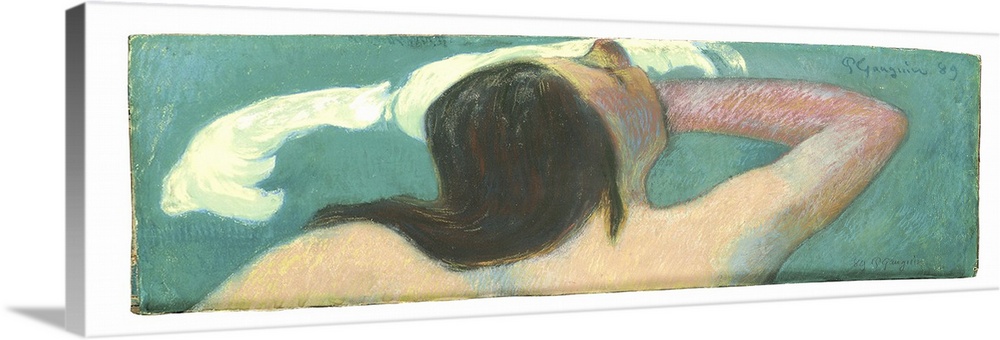 Ondine, II, 1889, pastel and gouache on paper laid down on panel.  By Paul Gauguin (1848-1903).