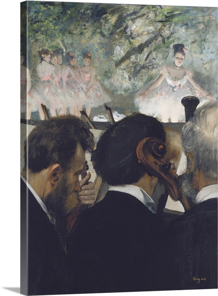 Orchestra Musicians, 1872