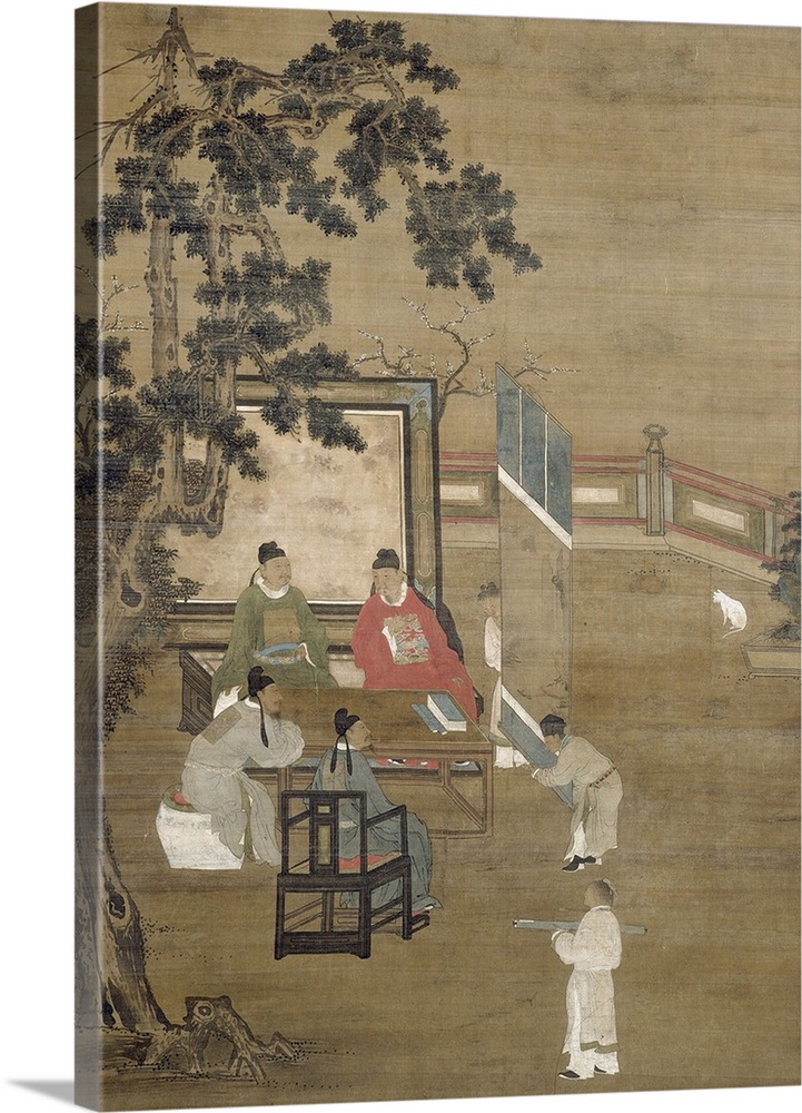 Painting, from the set The Four Accomplishments, Ming dynasty, 1368-1644, late 16th-17th century, hanging scroll mounted o...