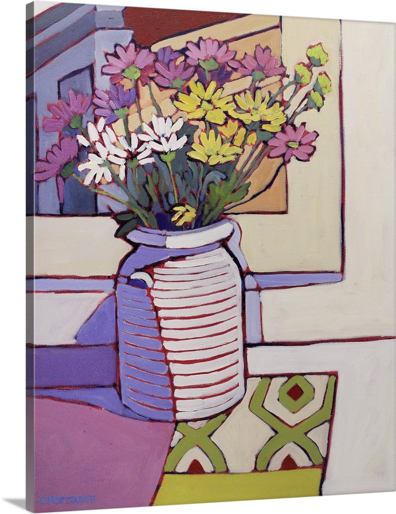 Passage of light, 2023. (Originally oil on canvas.)