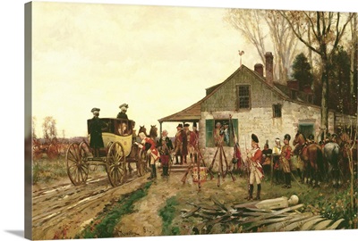 Passing the Outpost, 1881