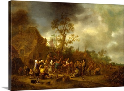 Peasants Merrymaking Outside An Inn, 1642