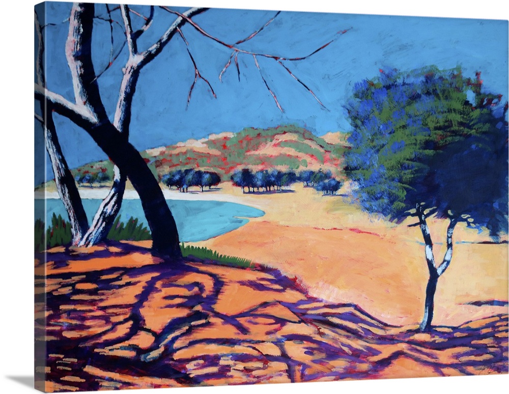 Peguera #3, 2021. (Originally acrylic on board.)