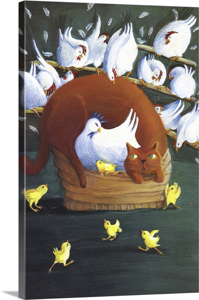 Periwinkle Hen, 1996