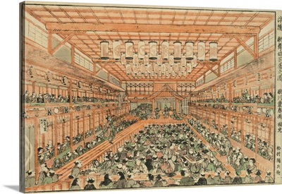 Perspective Picture of a Kabuki Theater, c.1776