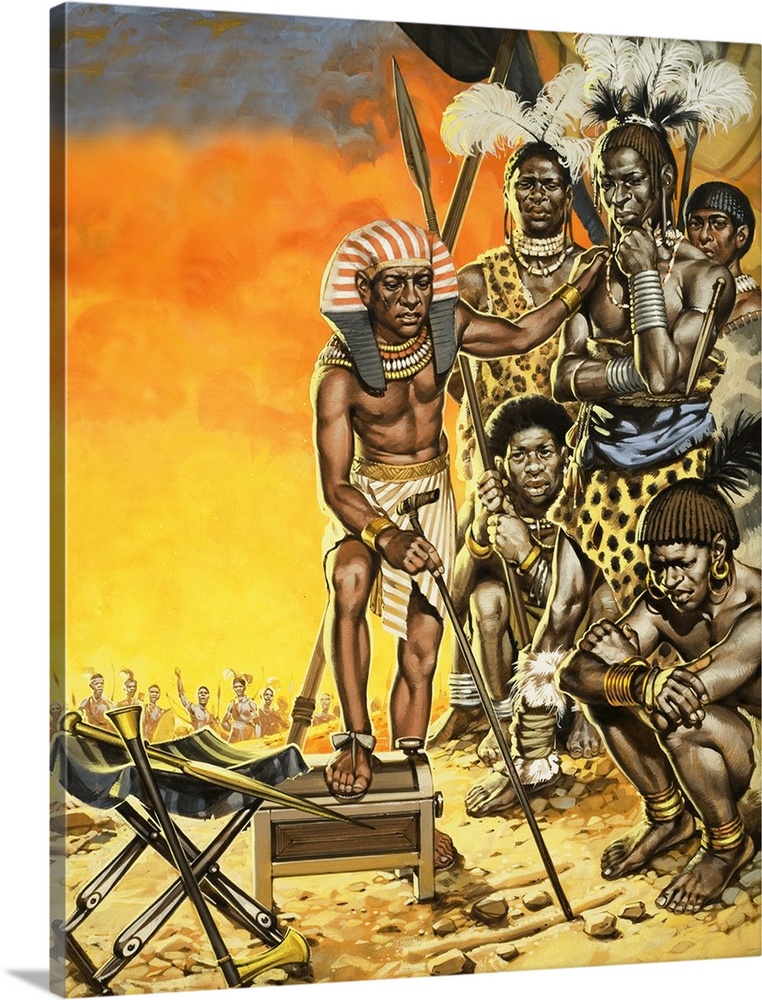 The Story of Africa: Ancient Egypt and the Negroes. In his struggle against the Hyksos, Pharaoh Kamose instructed speciall...