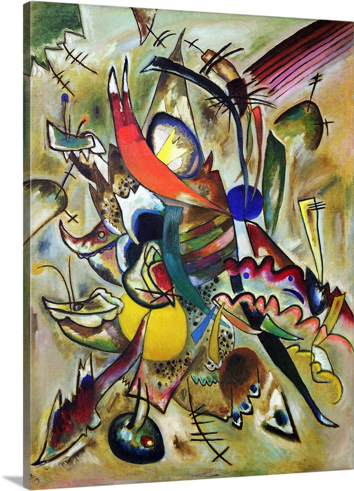 Picture with Points, 1919 by Kandinsky, Wassily (1866-1944)