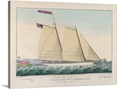 Pilot Boat William J. Romer, Captain Mcguire, Leaving For England February 9th 1846