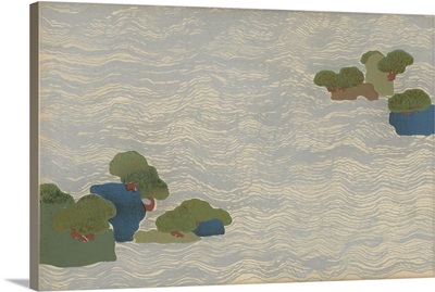 Pine Islands In A Silver Sea, From A Chigusa (A Thousand Grasses) Series, 1903