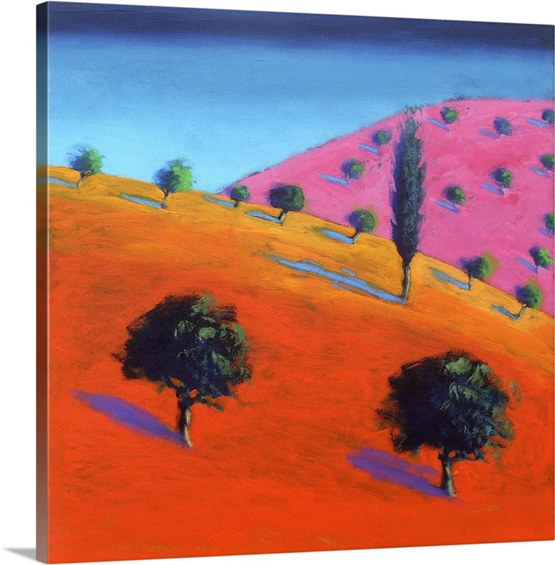 Pink Hill Wall Art, Canvas Prints, Framed Prints, Wall Peels Great