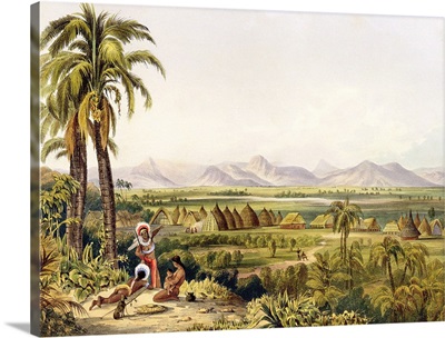 Pirara and Lake Amucu, The Site of Eldorado, printed by Georges Barnard