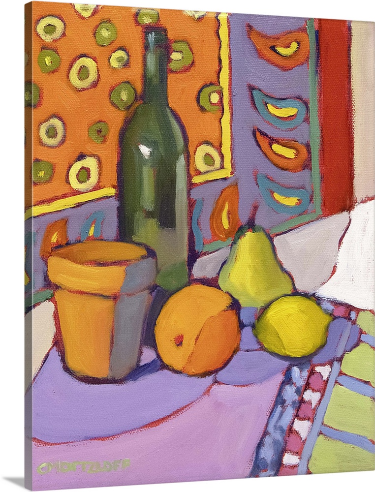 Planting seeds of wonder, 2024. (Originally oil on canvas.)