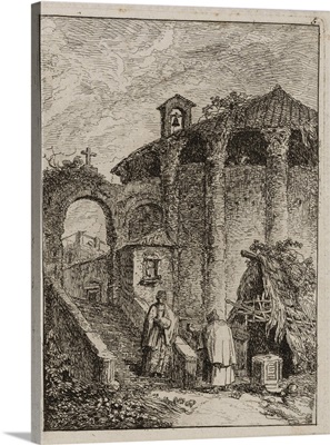 Plate Five from Evenings in Rome, 1763-64